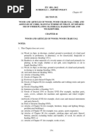 Daftar Kode HS Kayu dan Produk Terkait | PDF | Fir | Spruce