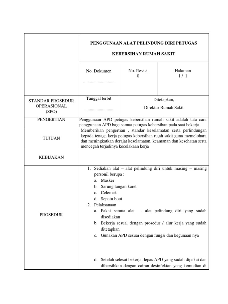sop apd petugas kebersihan.pdf