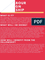 New Zealand Labour Party 2017 Campaign Fellowship