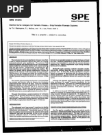 21 SPE 021513 (MCcray) Decline Curve Analysis for Variable Pressure Drop Variable Flowrate Systems