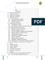 Localizacion y Capacidad de Almacenes