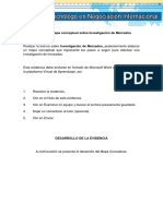 Evidencia 1 Mapa Conceptual Investigacion de Mercados PDF