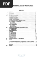 Cajas de Engranajes Vehiculares