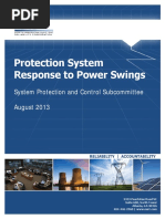 System Protection and Control Subcommittee SPCS 20-SPCS Power Swing Report - Final - 20131015