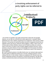 Lawweb.in-whether Dispute Involving Enforcement of Intellectual Property Rights Can Be Referred to Arbitration (1)