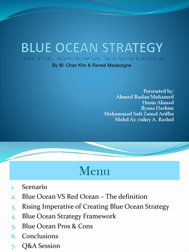 Blue Ocean Strategy Explained | PDF | Market (Economics) | Business ...