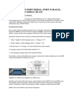 Pengkabelan Port Serial