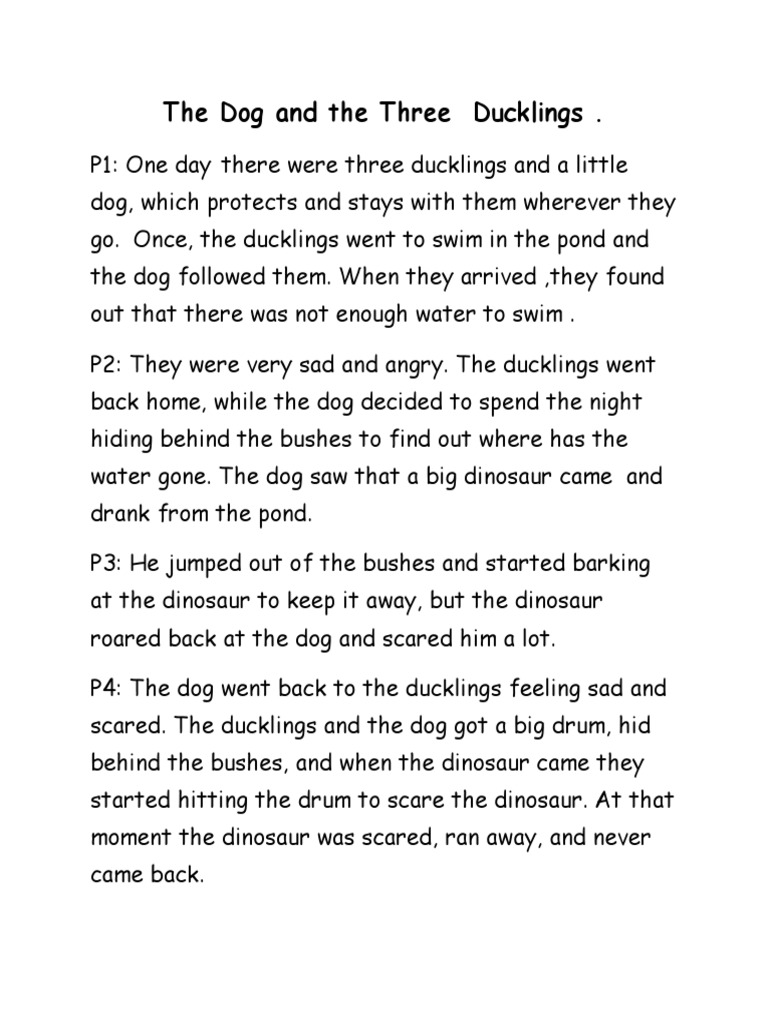Letter D Story | PDF