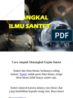 Cara Ampuh Menangkal Gejala Santet Dan Ilmu HItam Lainnya