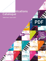 Publications Catalogue From 2017 - OnLINE