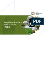 STRATEGIA de DEZVOLTARE Comuna Paleu 2015 Varianta Actualizata