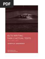 Download IELTS Writing Task 2 Actual Tests 2015 - 2016 - 2017  Sample Answers by Muzaffar Senior Imomov SN351877937 doc pdf