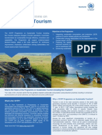 Sustainable Tourism: The 10YFP Programme On