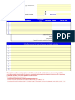 Uncertainty Budget Template