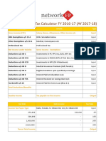 Income Tax Calculator FY 2016 17