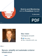 End to Endmonitoringwiththeprometheusoperatorparis Container Day 170619113033