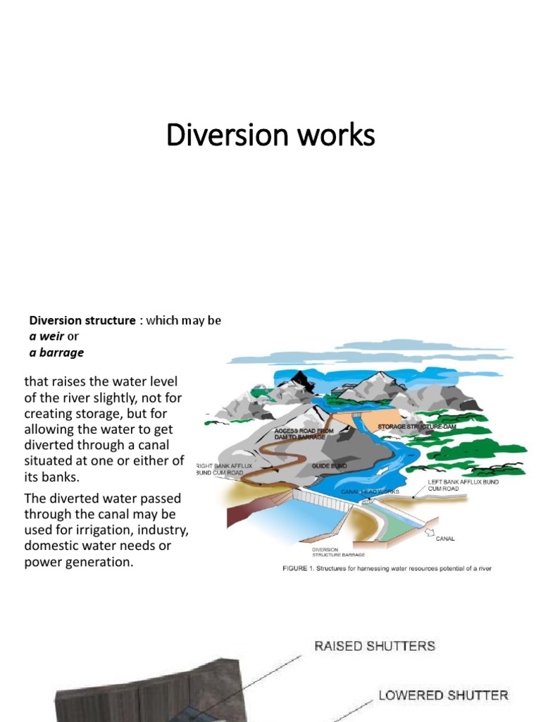 Diversion Works Spillway Flood