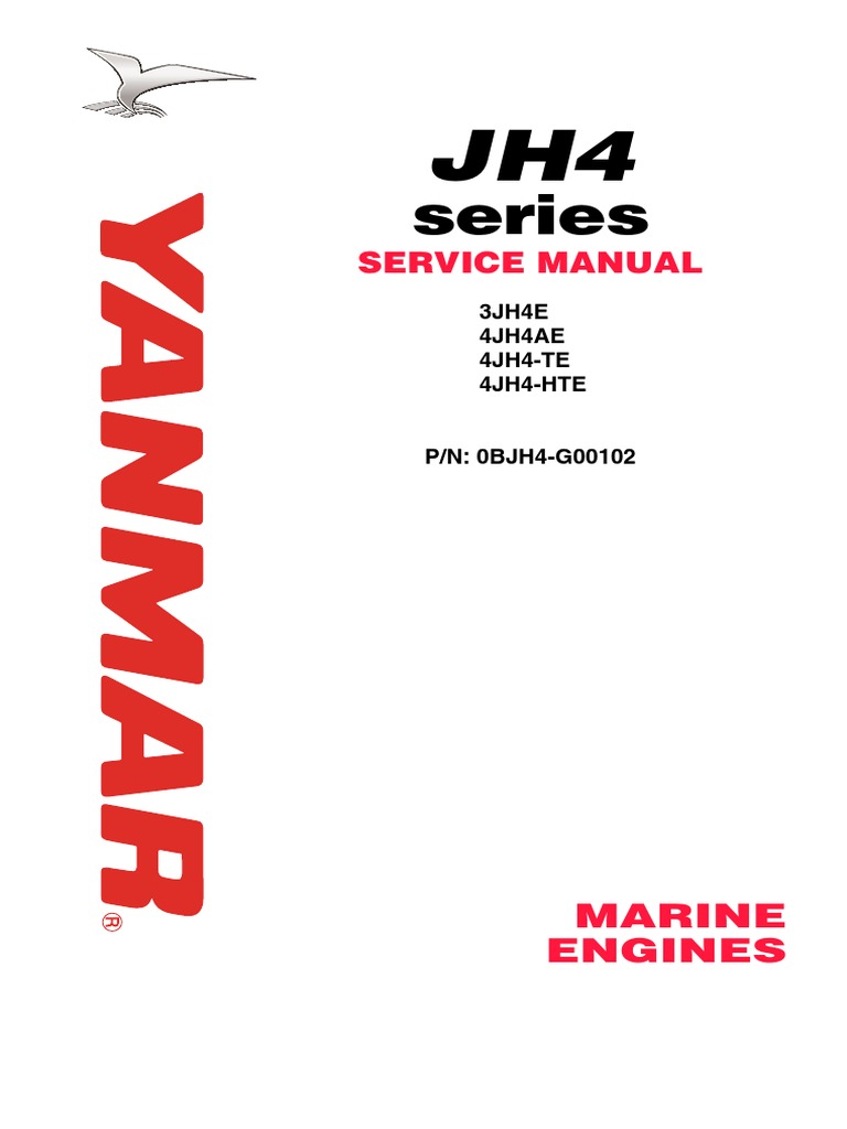 Yanmar 4JH4AE Marine Diesel Engine Service Repair Manual.pdf | Internal  Combustion Engine | Diesel Engine