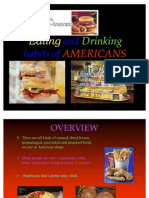Eating and Drinking Habits of Americans 1 [1][1]