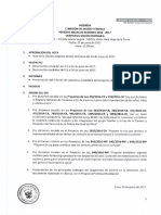 Agenda Vigésima Sesión Odinaria CMF 21-06-2017