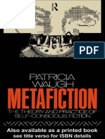 Patricia Waugh: Metafiction