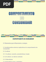 Comportamento Do Consumidor