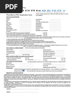 Thornberry PSC: Registration Form