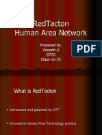 Redtacton Human Area Network