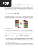 Agile Vs Waterfall Model