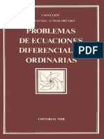 Problemas de Ecuaciones Diferenciales Ordinarias