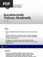 Download Karakteristik Tulisan Akademik by finakudo SN351941047 doc pdf