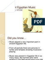 Ancient Egyptian Music