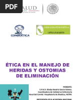 Ética en El Manejo de Heridas y Ostomias de Eliminación