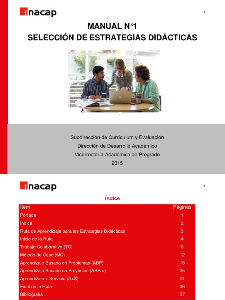 Manual de Estrategias Didácticas | PDF | Aprendizaje | Toma de decisiones