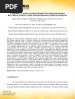 A Importância Do Reflorestamento Nos Processos de Recuperação Das Áreas Degradadas Do Sertão Paraibano