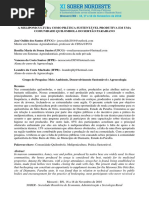 A Meliponicultura Como Prática Sustentável Produtiva Em Uma Comunidade Quilombola Do Sertão Paraibano