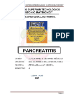 Monografia de PANCREATITIS