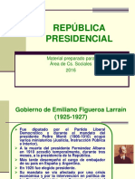 Republica Presidencial