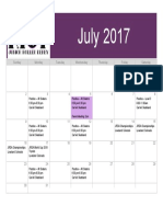 Rcrcalendar 201707