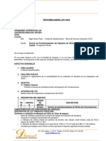 PROFORMA DIANSEL 0078 HABILITACION DE MAMPARA DE VIDRIO CRUDO DE 10MM.doc