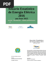 Anuário Estatístico de Energia Elétrica 2016