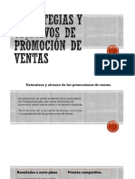 Estrategias y Objetivos de Promoción de Ventas