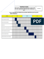 2.2 Cronograma Ejecución Prueba Hidrostática ROSAL 3