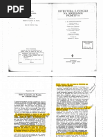 Estrutura e Função Na Soc Primitiva - Radcliffe Brown