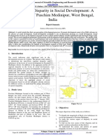 Block Level Disparity in Social Development: A Case Study of Paschim Medinipur, West Bengal, India