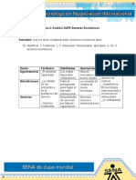 2 Act. Analisis DOFA Sectores Economicos