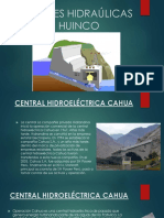 Centrales Hidraúlicas Cahua y Huinco