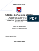 Trabajo Final - CConv y Alg. de Viterbi - Aparicio Alvaro
