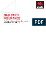 Nab Card Insurance Policy Information