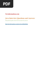 Java Interview Questions